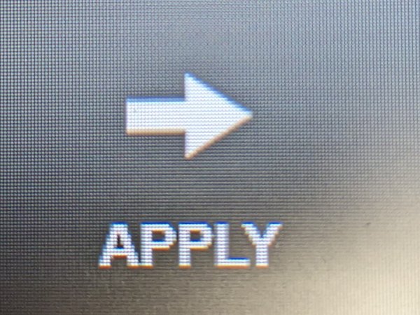 Photo: Button "Apply settings"