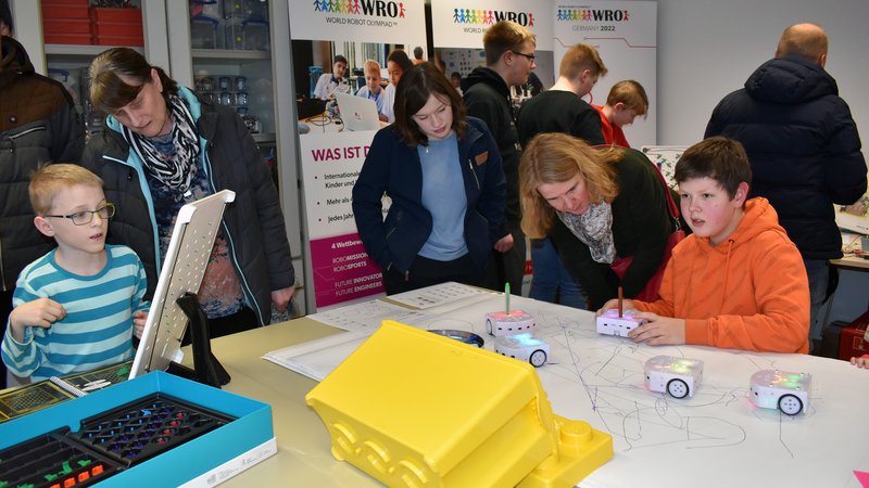 Im Schülerforschungszentrum probieren sich Schüler aus