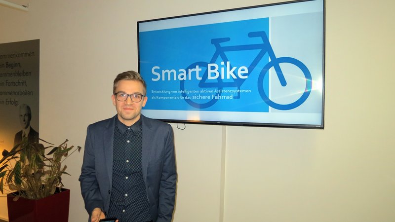 Simon Rönnecke vom Gründerteam der Hochschule Schmalkalden