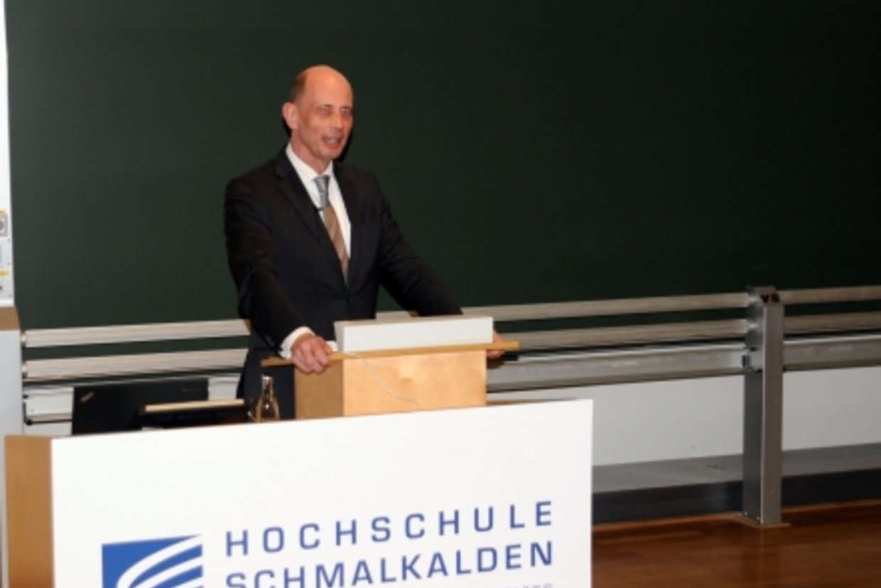 Der Festredner Wolfgang Tiefensee