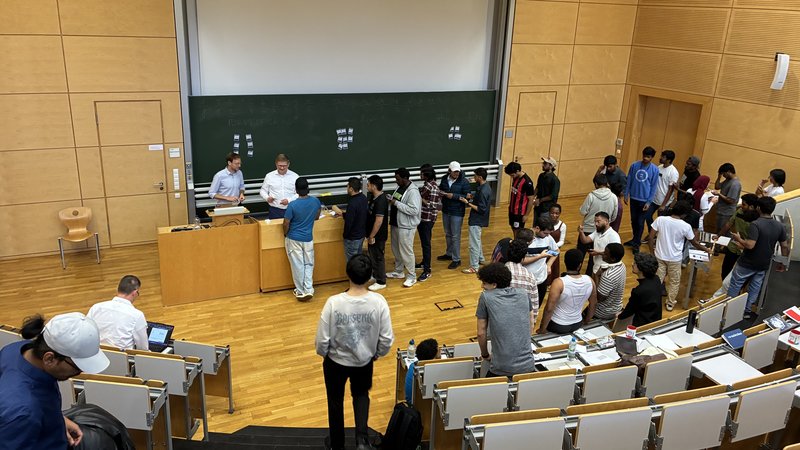 Studenten im Hörsaal