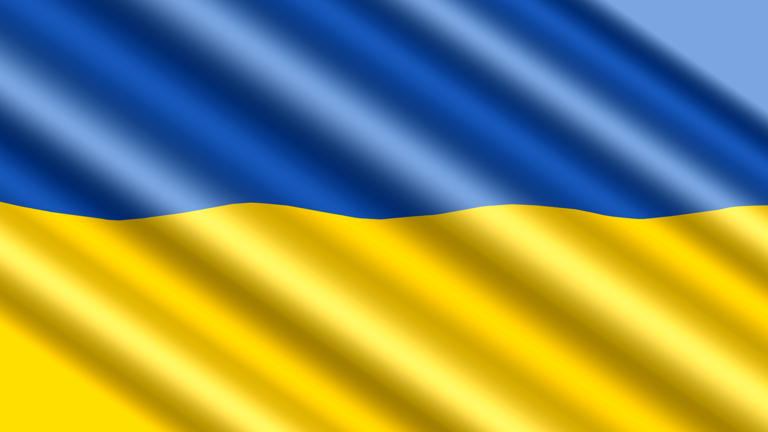 Flagge der Ukraine