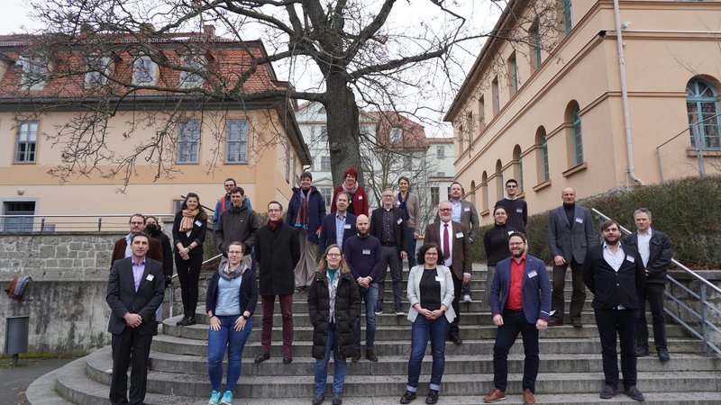 Kick Off-Beteiligte am 27. Januar 2022 in Weimar
