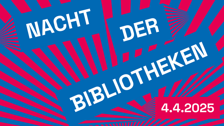 miniposter: “Night of the Libraries” on Friday April 4th, 2025