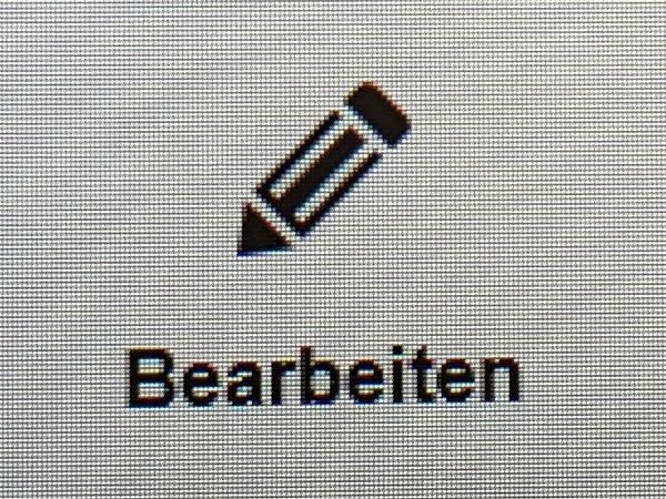 Foto: Schaltfläche "Bearbeiten"