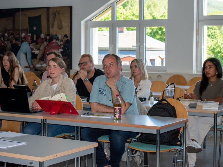Studenten in der Vorlesung