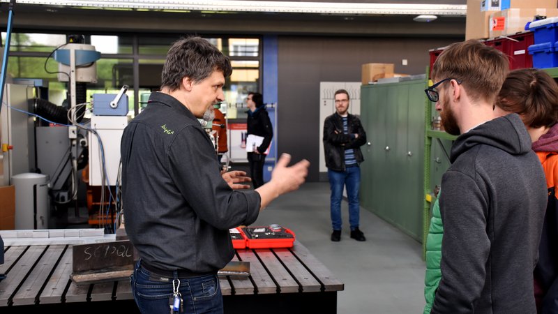 Mitarbeiter im Labor