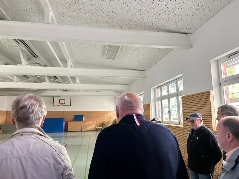 Campusbesuch der Seminargruppe 1976