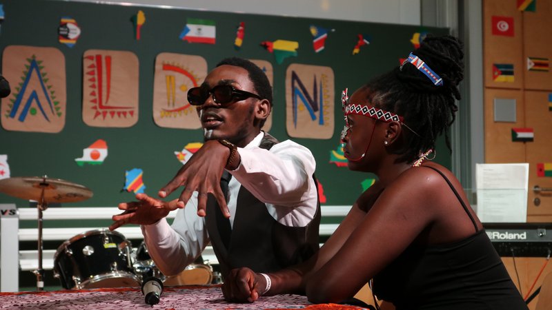 Afrikanische Studenten