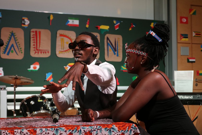 Afrikanische Studenten