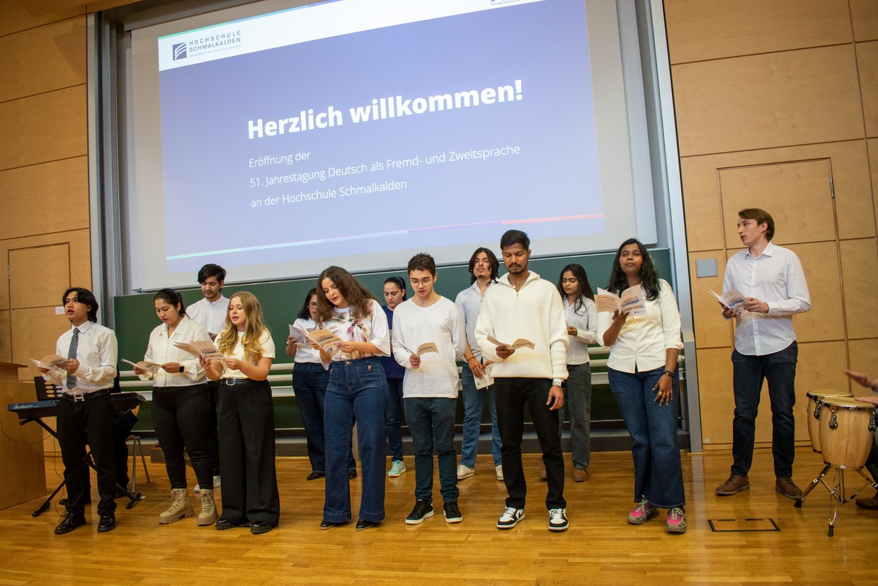 Studenten singen
