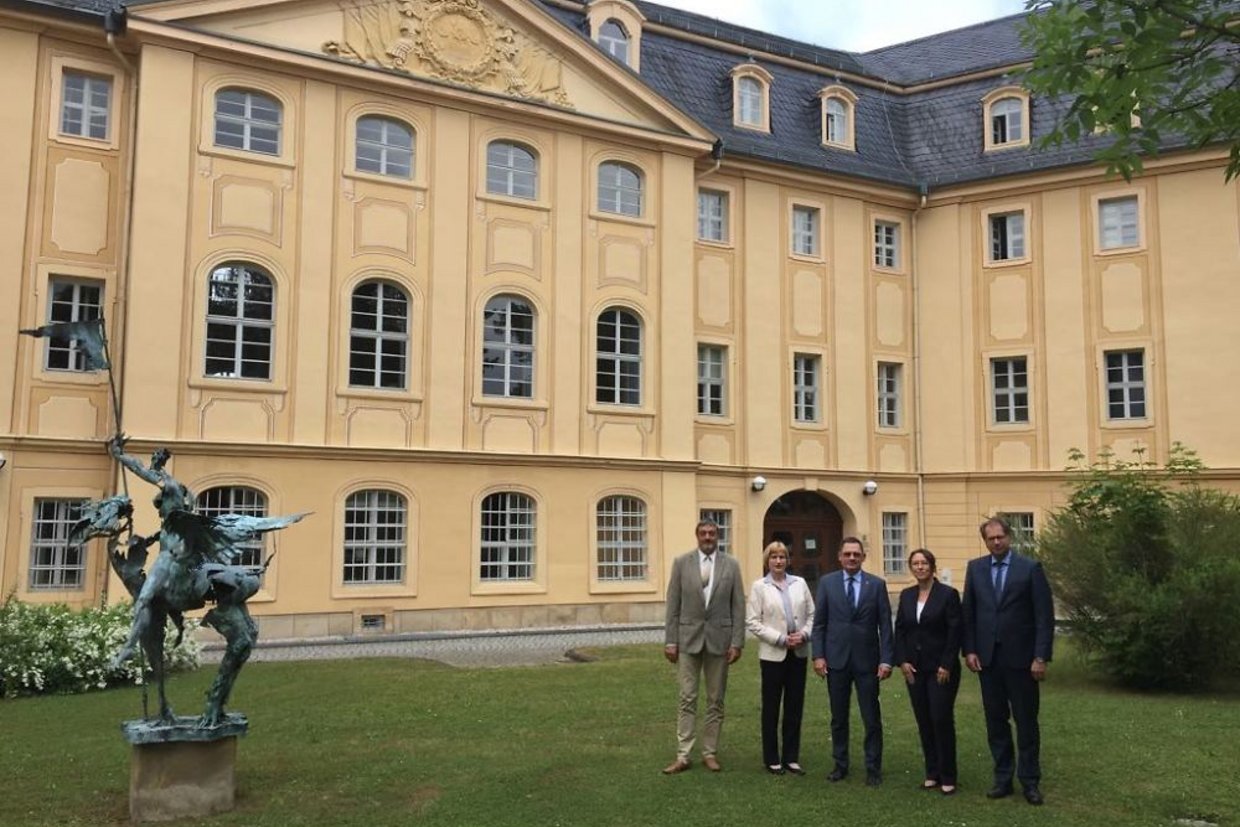 Liegenschaft des Thüringer Rechnungshofes: Stadtschloss Ludwigsburg in Rudolstadt