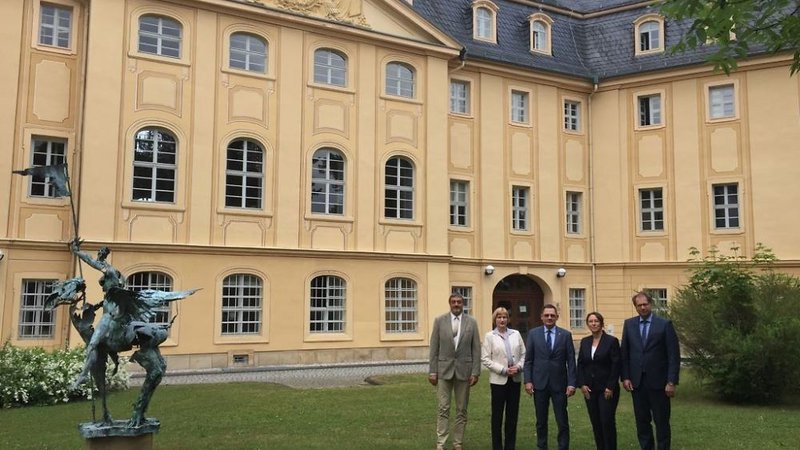 Liegenschaft des Thüringer Rechnungshofes: Stadtschloss Ludwigsburg in Rudolstadt