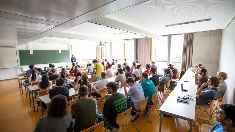 Studenten in einer Vorlesung