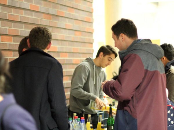 Participant at canteen 