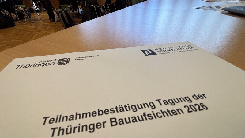 Teilnahmebestätigung der Tagung