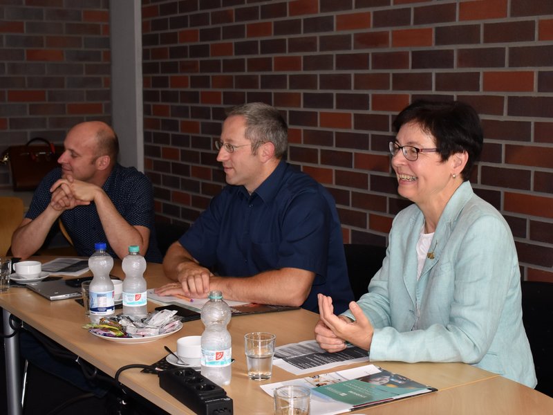 Heike Taubert im Gespräch