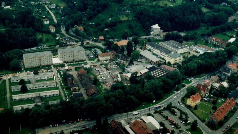 Der Campus in den 80iger Jahren