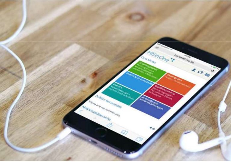 Use of the campus management system on mobile devices Use of the campus management system on mobile devices
