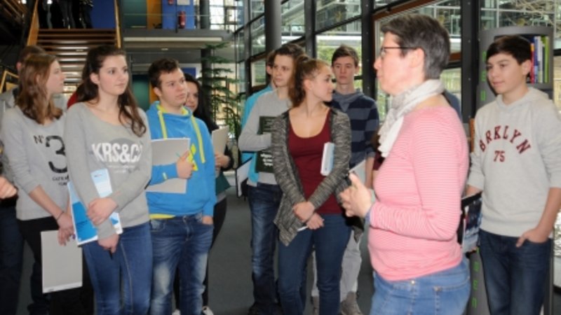 Rundgang Bibliothek