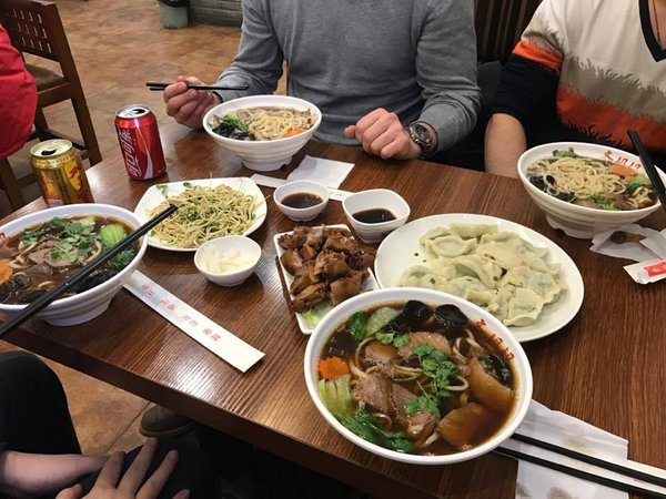 erstes chinesisches Essen in Xingtai