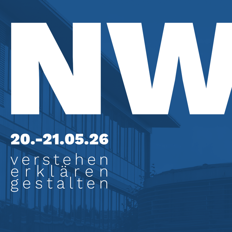 Poster Bild zur Veranschaulichung der Nachwuchswissenschaftler:innenkonferenz