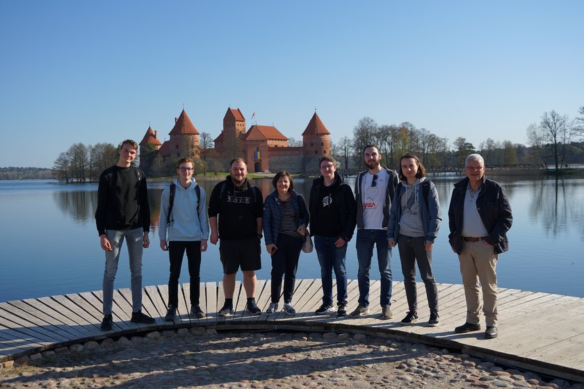Besuchergruppe auf Exkursion Besuchergruppe auf Exkursion