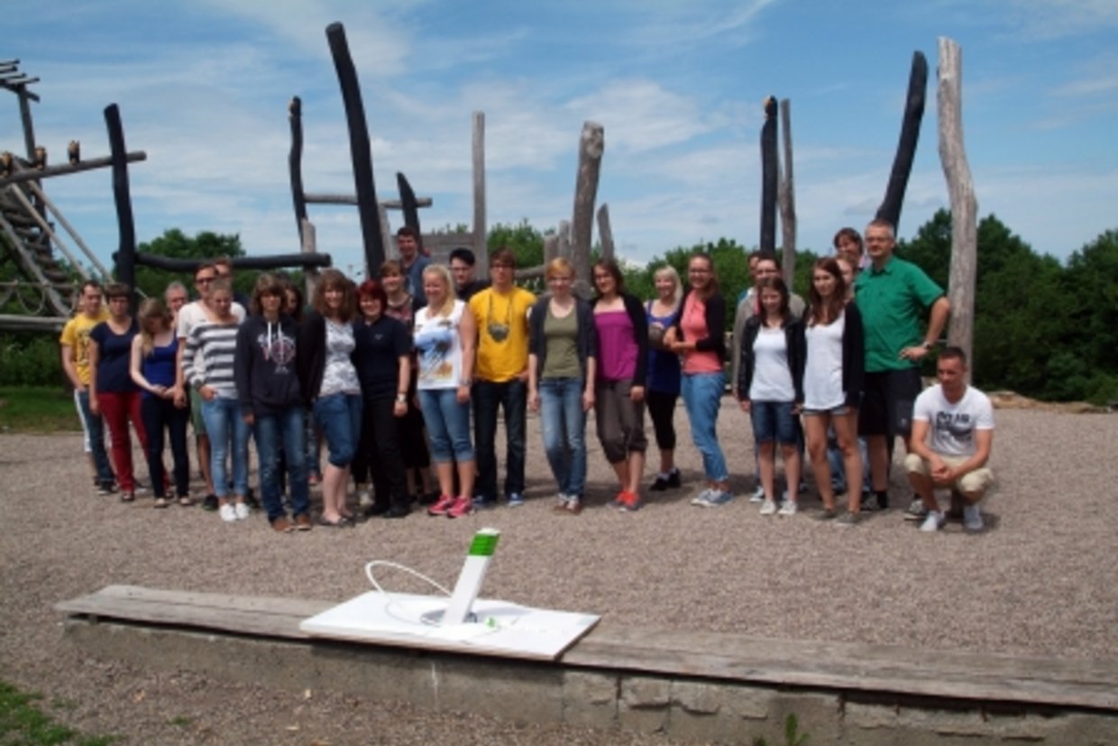 Gruppenbild Exkursion Hohe Geba