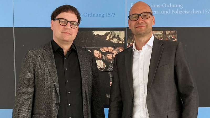 Dr. Klaus Löffelbein (l.) und Prof. Dr. Sven Müller-Grune