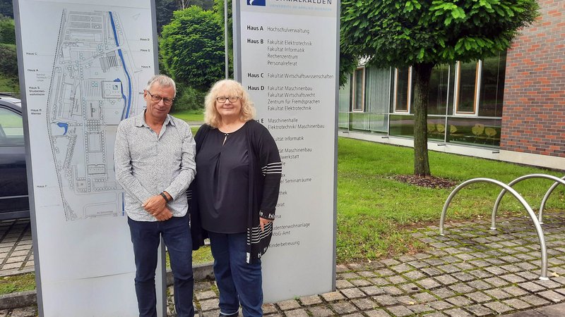 Prof. Dr. Kurt Englmeier und Prof. Dr. Regina Polster