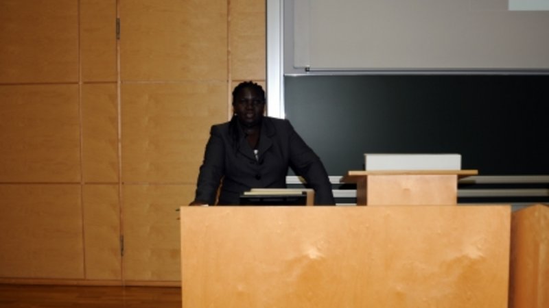 Diana Akullo, Mitarbeiterin im Department of Rural Economy and Agriculture der Afrikanischen Union