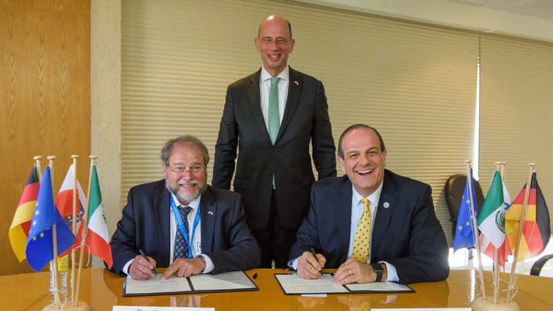 Prof. Elmar Heinemann, Wolfgang Tiefensee, Antonio Dieck