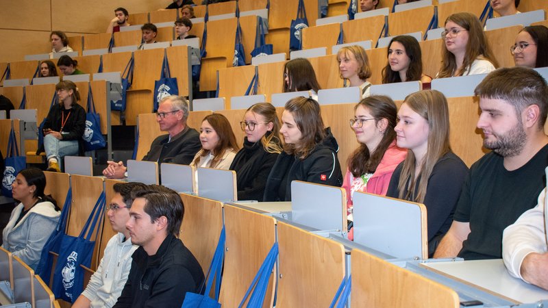 Studierende im Hörsaal