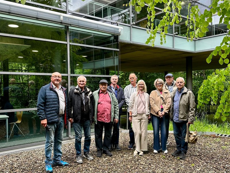 Campusbesuch der Seminargruppe 1976