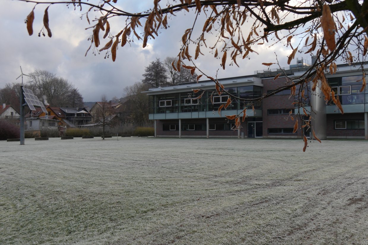 Campus im Winter