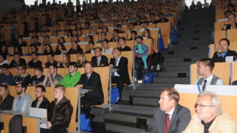 Feierliche Immatrikulation im Audimax