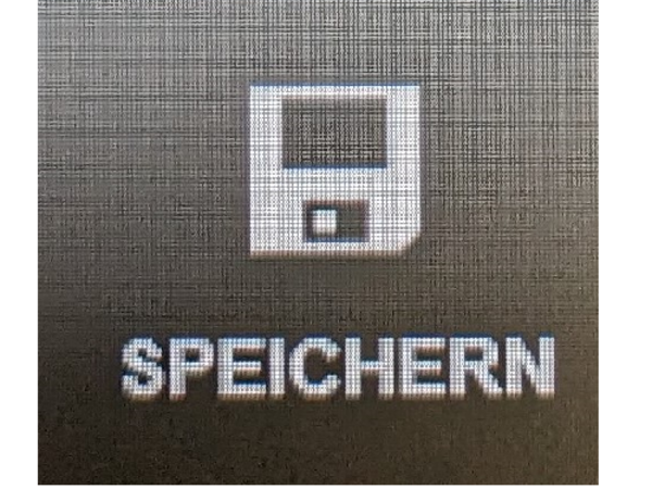 Foto: Schaltfläche "Speichern"