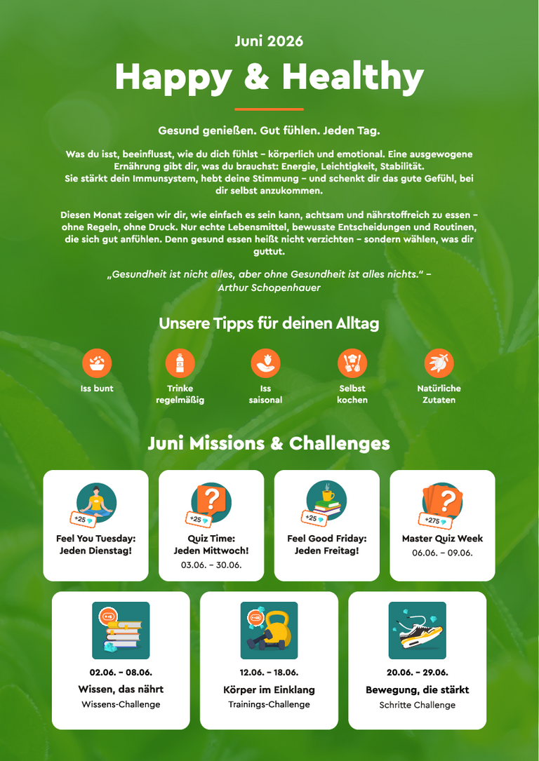 Monatsposter Juni