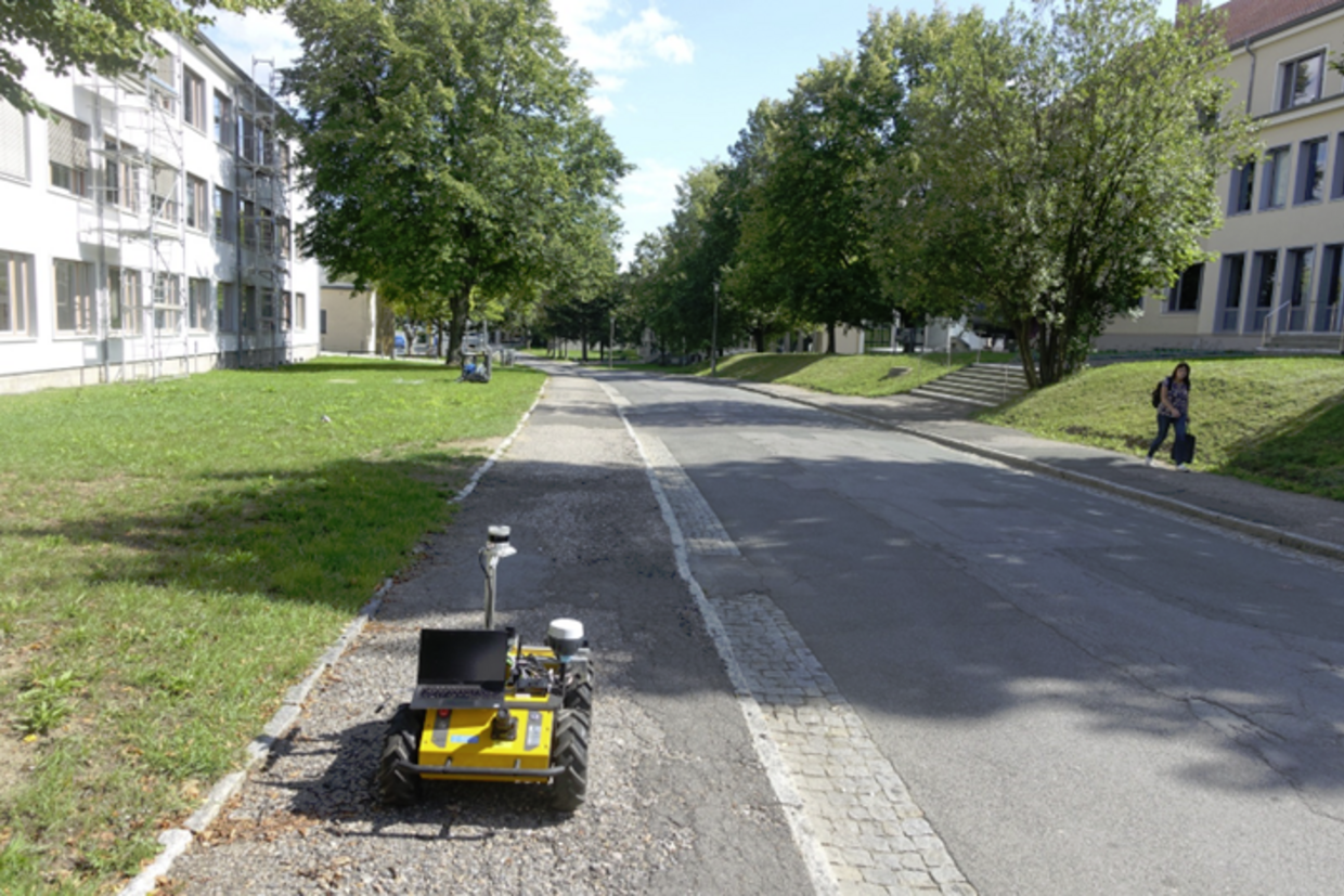 Roboter in der Stadt