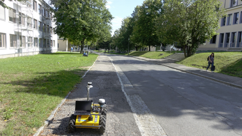 Roboter in der Stadt