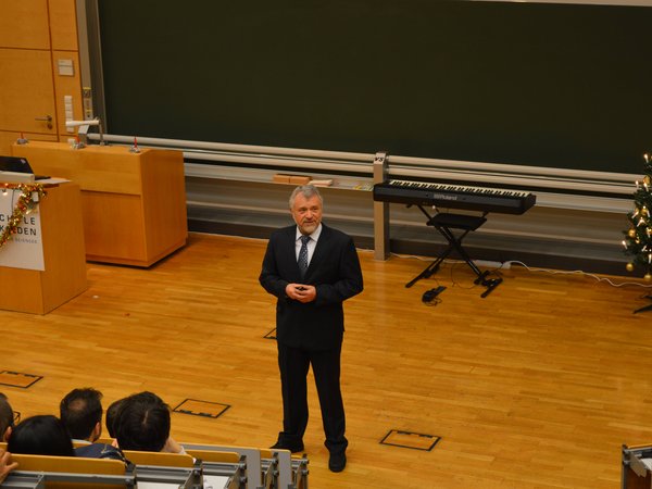 Professor Kolev speaks