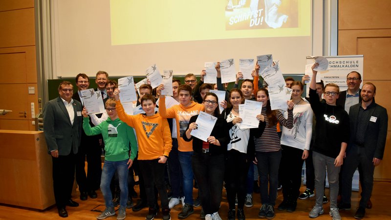 Gruppenfoto der Sieger