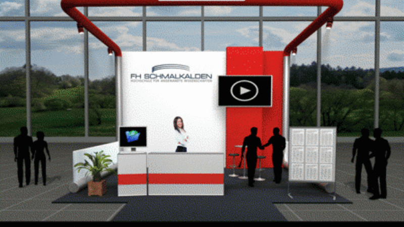 Virtueller Stand der FH Schmalkalden