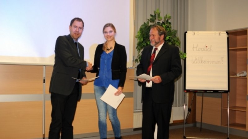 Ueberreichung Deutschlandstipendium