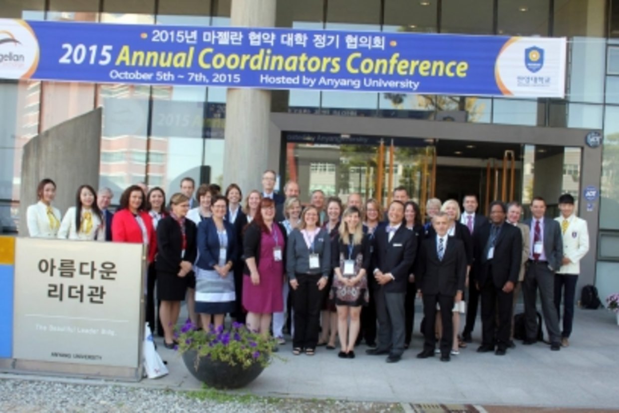 Gruppenbild Jahrestagung des Magellan Exchange in Seoul