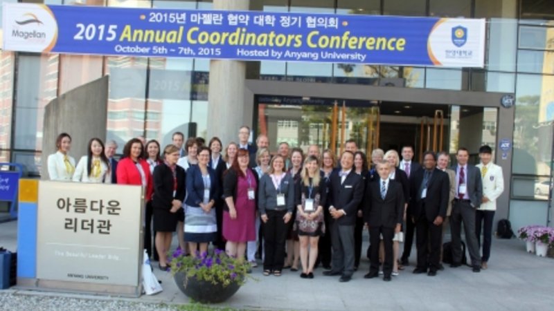 Gruppenbild Jahrestagung des Magellan Exchange in Seoul