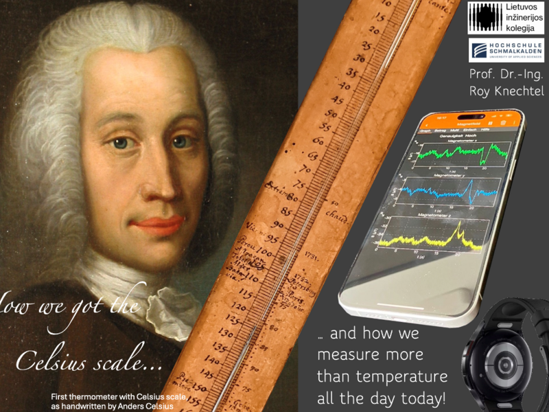 Celsius und Thermometer