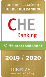 Siegel - Platz 5 im CHE-Ranking