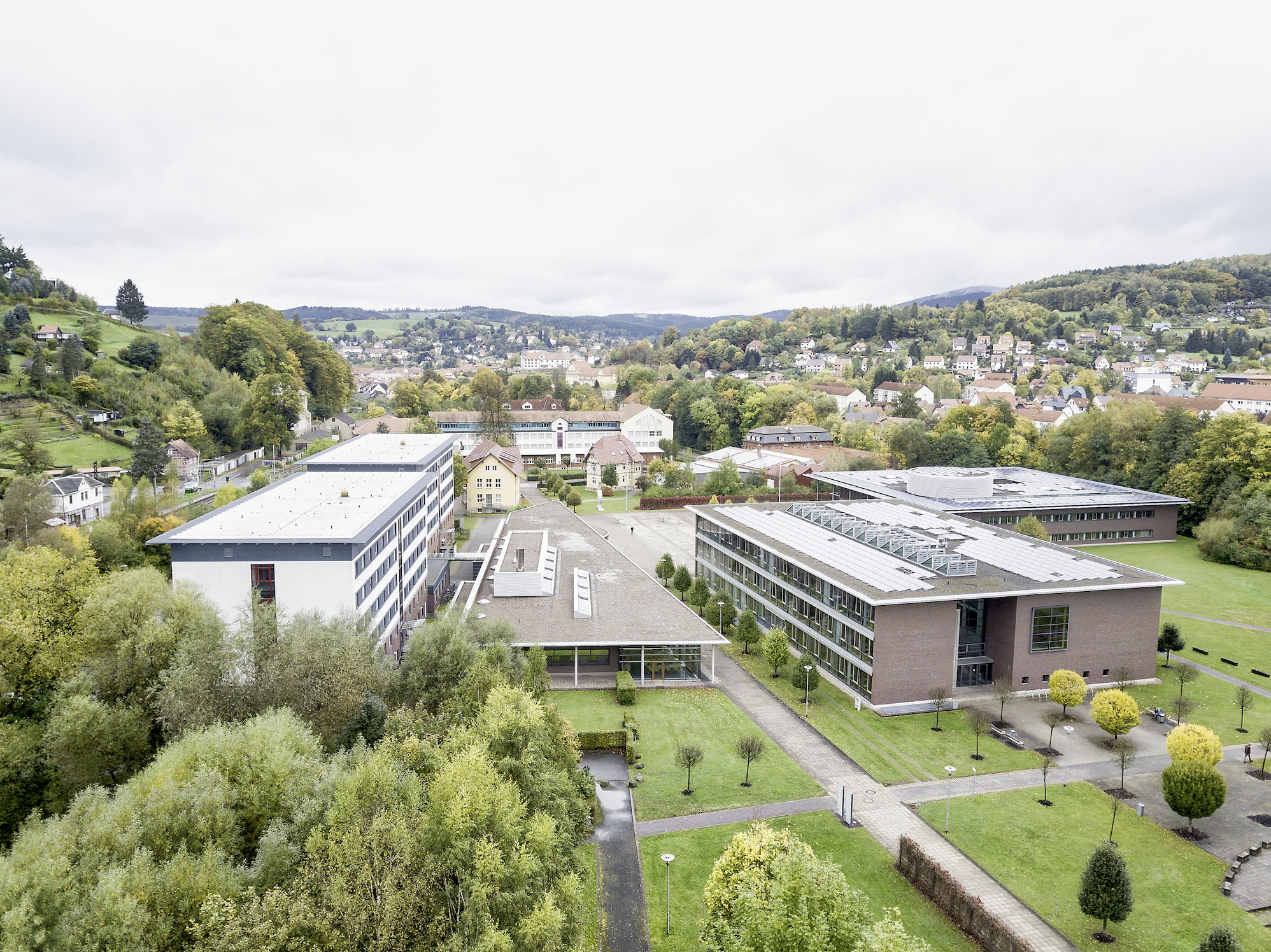 Campus Ansicht von oben