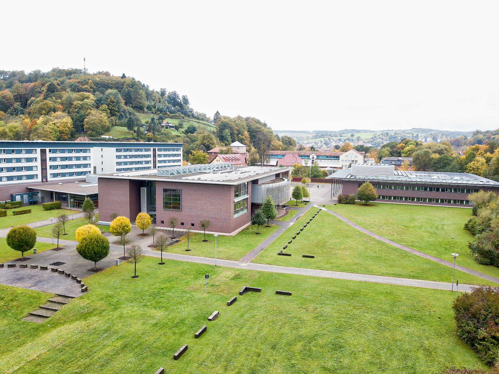 Campus Ansicht von oben